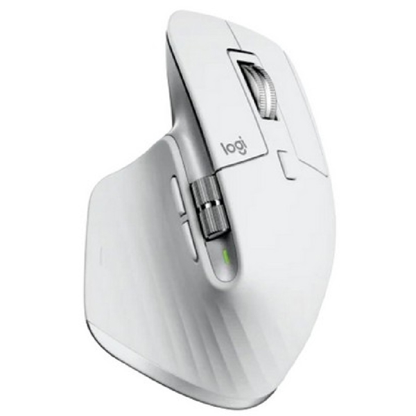 მაუსი Logitech 910-006572 MX Master 3S For Mac, Wireless, Bluetooth, USB, Mouse, Pale Grey