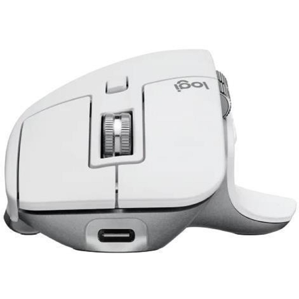 მაუსი Logitech 910-006572 MX Master 3S For Mac, Wireless, Bluetooth, USB, Mouse, Pale Grey