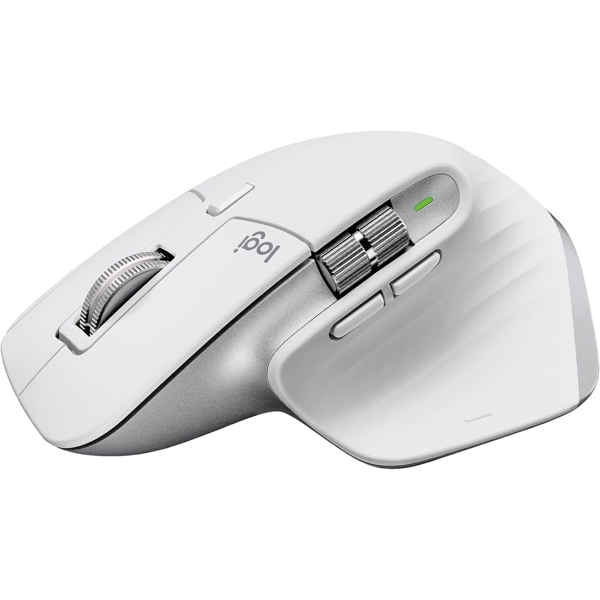მაუსი Logitech 910-006572 MX Master 3S For Mac, Wireless, Bluetooth, USB, Mouse, Pale Grey