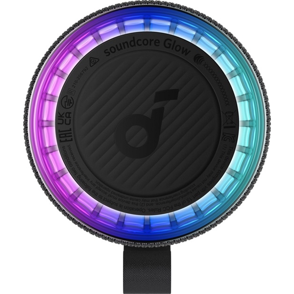 Speaker SoundCore A3166G11 Glow, 30W, USB-C, Bluetooth, IP67, Black