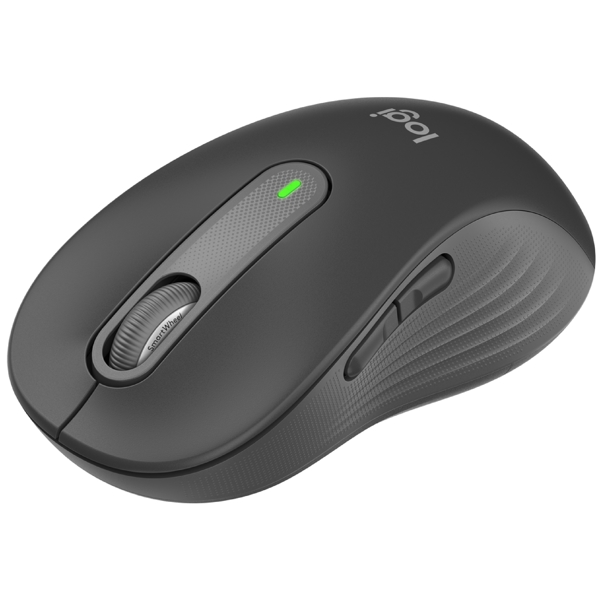 მაუსი Logitech 910-006236 Signature M650L, Wireless, Bluetooth, Mouse, Black