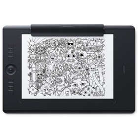გრაფიკული პლანშეტი Wacom PTH860P Intuos Pro, 13.9", Digital Graphic Drawing Tablet, Bluetooth, Black