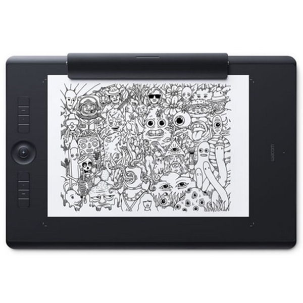 გრაფიკული პლანშეტი Wacom PTH860P Intuos Pro, 13.9", Digital Graphic Drawing Tablet, Bluetooth, Black