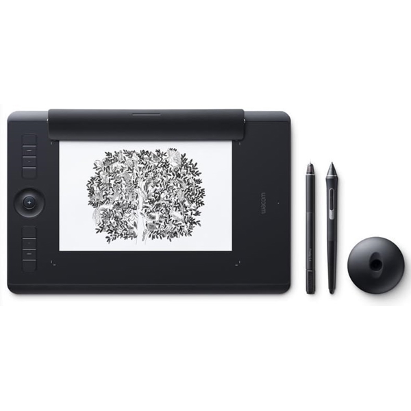 გრაფიკული პლანშეტი Wacom PTH860P Intuos Pro, 13.9", Digital Graphic Drawing Tablet, Bluetooth, Black