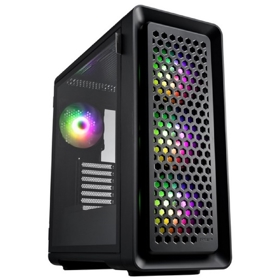 Computer Case FSP CUT593, ATX, micro-ATX, mini-ITX, 2xUSB 3.0, USB-C, Black