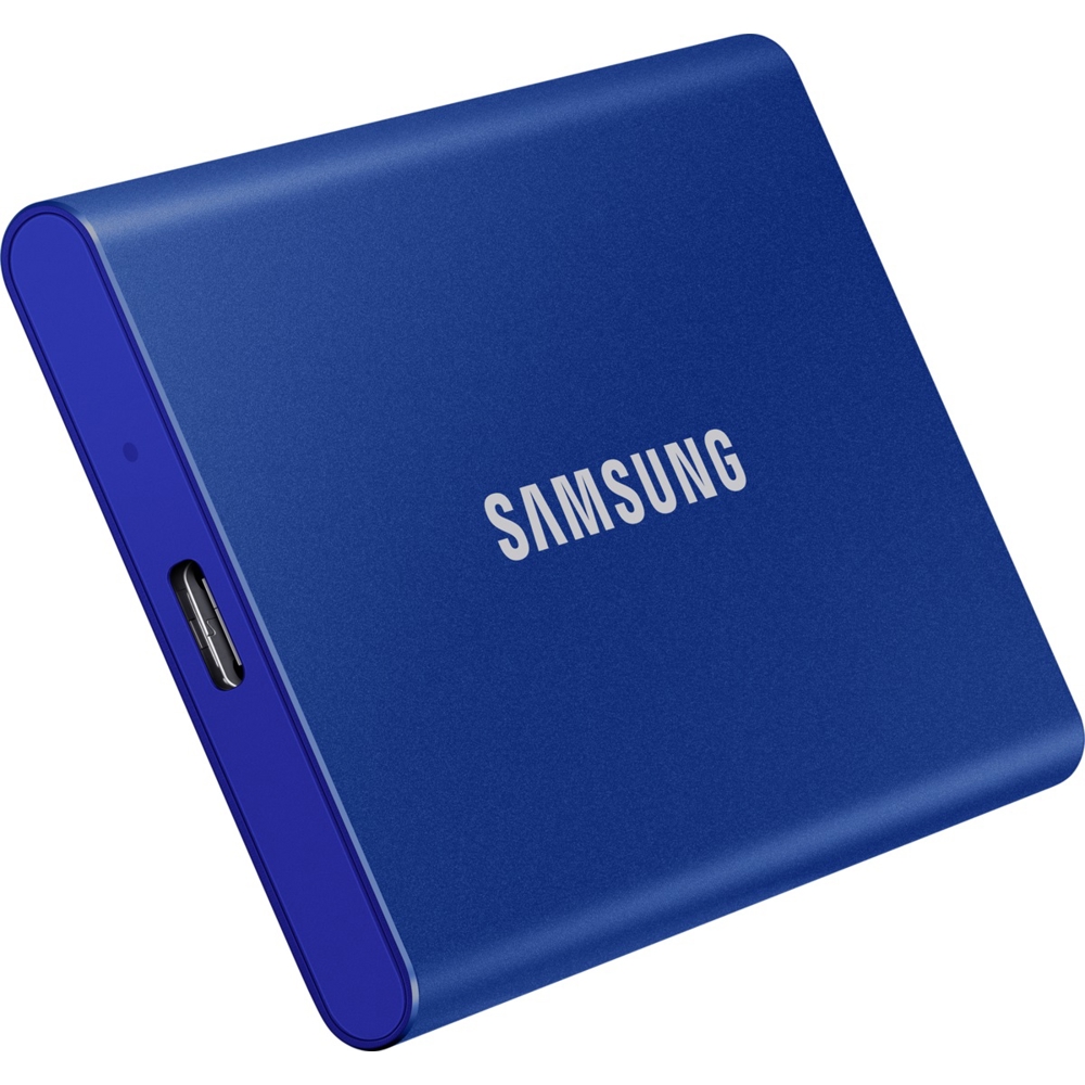 გარე მყარი დისკი Samsung MU-PC1T0H/WW T7, 1TB, External SSD, USB-C 3.2, Blue