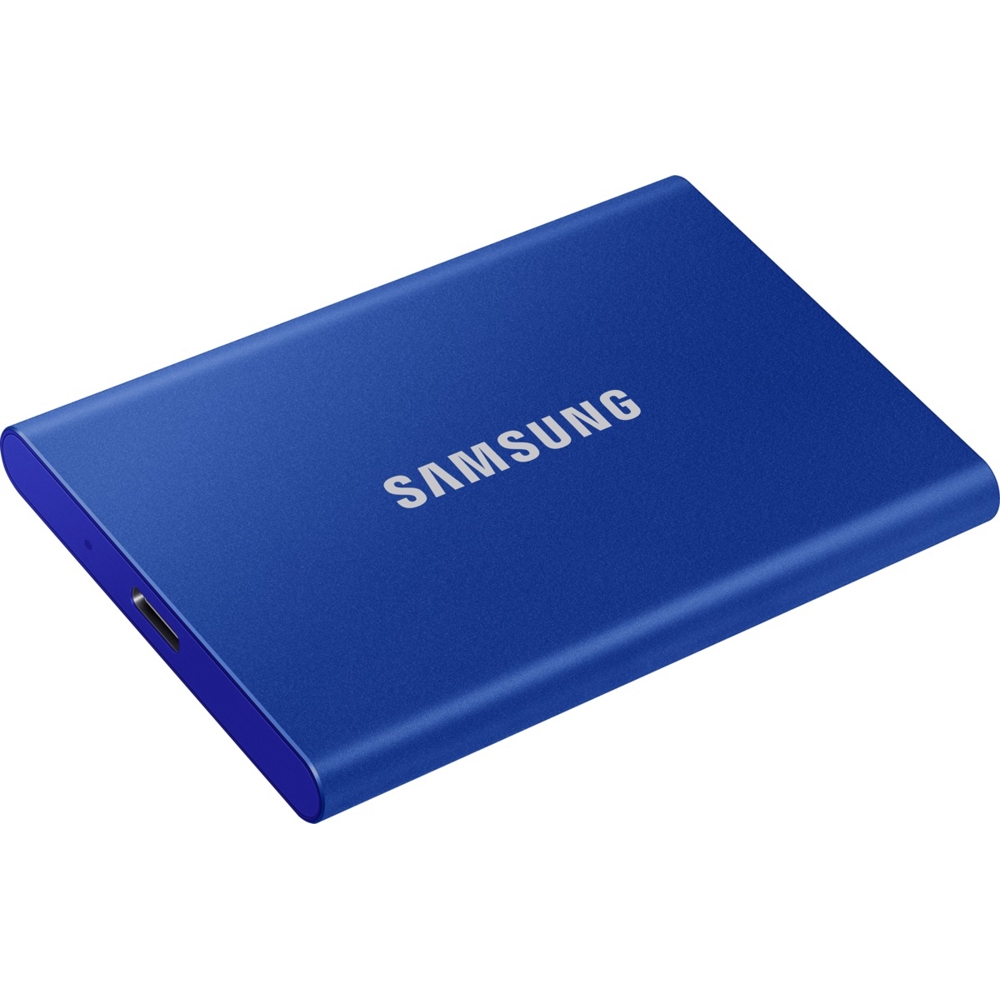 გარე მყარი დისკი Samsung MU-PC1T0H/WW T7, 1TB, External SSD, USB-C 3.2, Blue