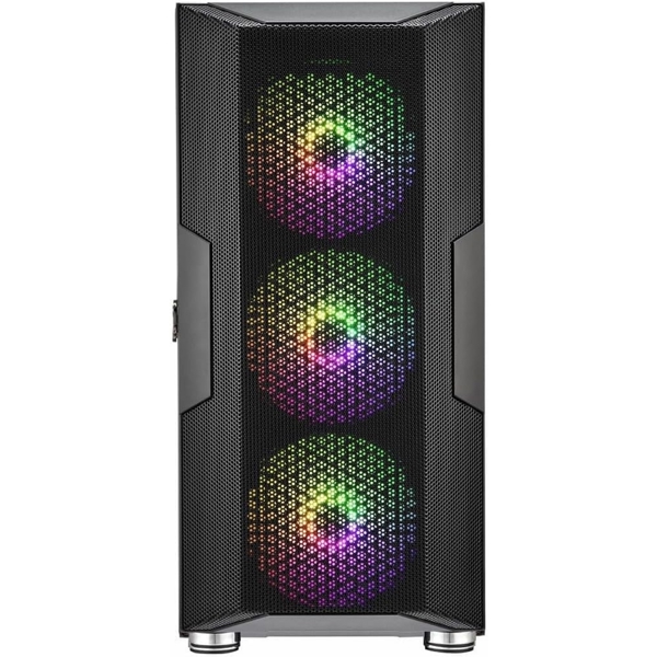 Computer Case FSP CUT592, MidT, Micro ATX, Mini-ITX, 2×USB 3.2, USB-C, Black
