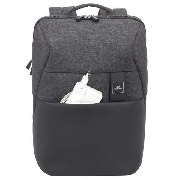 ნოუთბუქის ჩანთა Rivacase 8861, 15.6", Backpack, Black