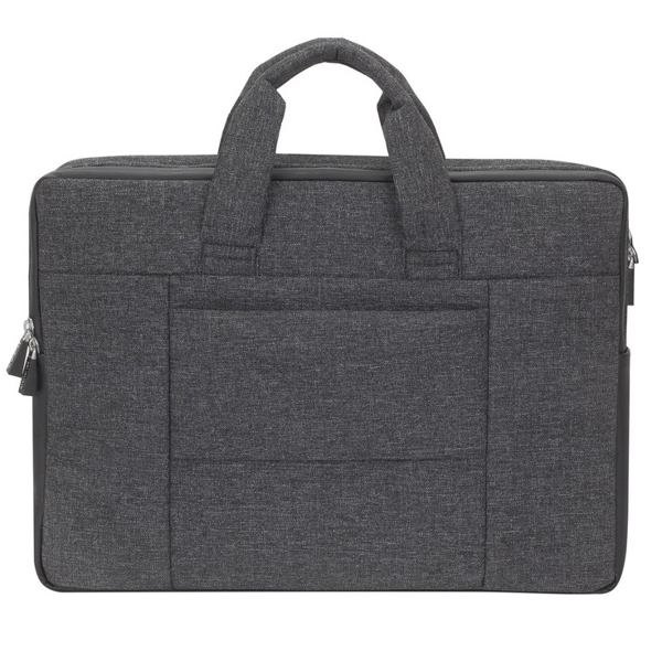 ნოუთბუქის ჩანთა Rivacase 8831 melange ECO, 15.6", Laptop Bag, Black
