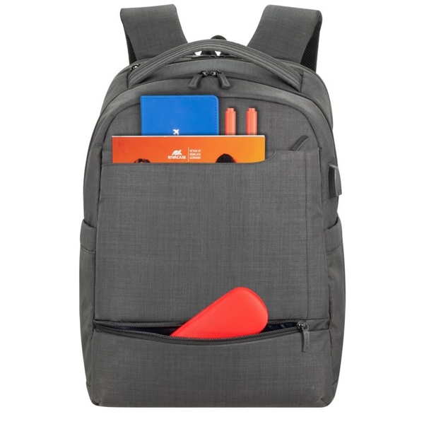 ნოუთბუქის ჩანთა Rivacase 8363 carry-on, 15.6", Backpack, Black