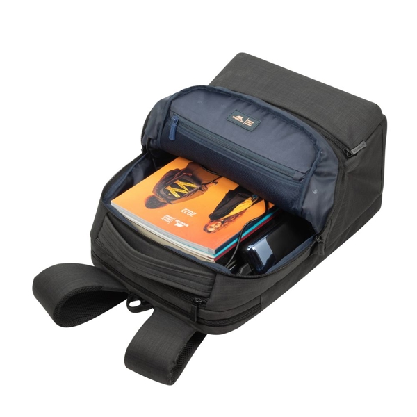 ნოუთბუქის ჩანთა Rivacase 8363 carry-on, 15.6", Backpack, Black