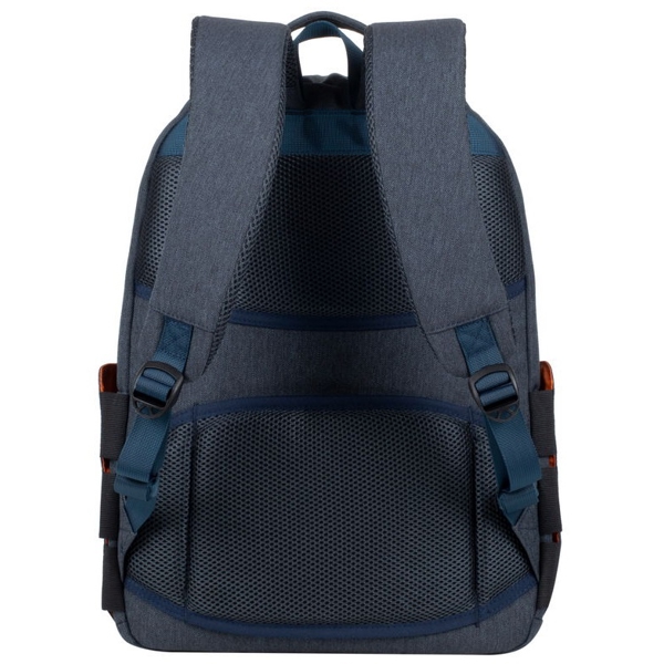 ნოუთბუქის ჩანთა Rivacase 7761 Laptop, 15.6", Backpack, Grey