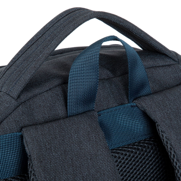 ნოუთბუქის ჩანთა Rivacase 7761 Laptop, 15.6", Backpack, Grey