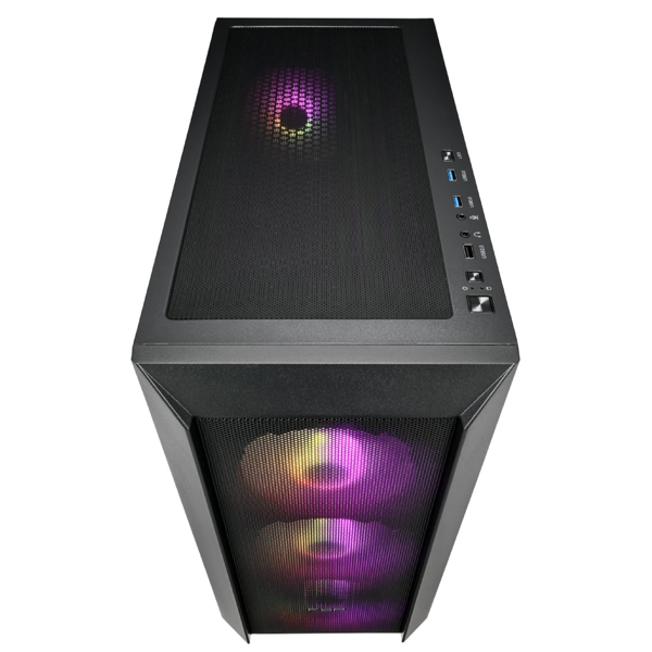 Computer Case FSP CMT318 CMT318, E-ATX, M-ATX, Mini-ITX, 2×USB 3.0, Black