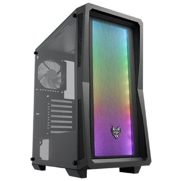Computer Case FSP POC0000131 CMT212A, MidT, Micro ATX, Mini-ITX, 2×USB 3.0, USB 2.0, Black