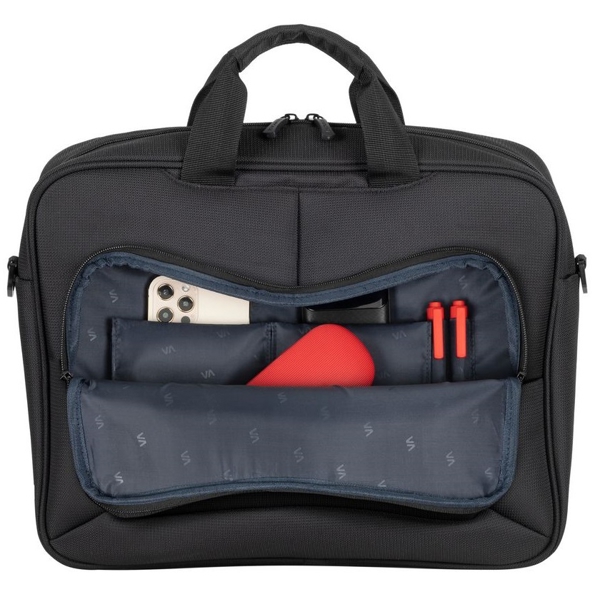 ნოუთბუქის ჩანთა Rivacase 8422 ECO Top Loader, 14", Laptop Bag, Black