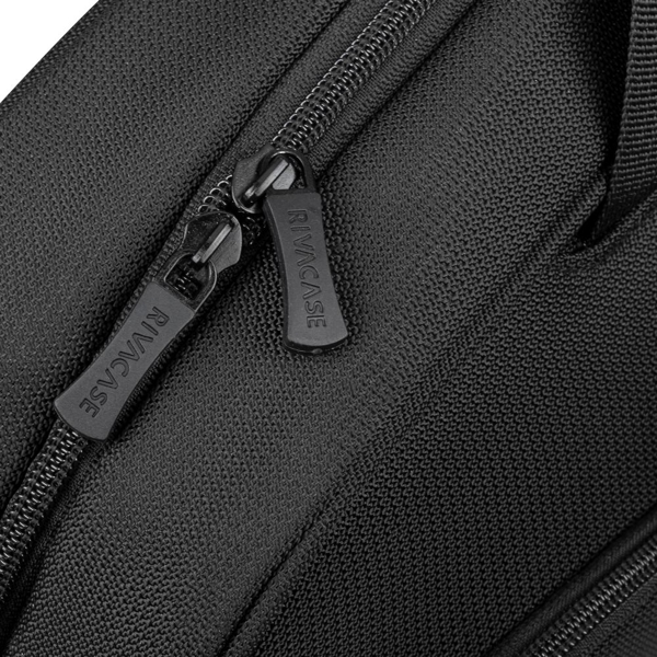 ნოუთბუქის ჩანთა Rivacase 8422 ECO Top Loader, 14", Laptop Bag, Black