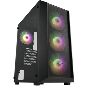 Computer Case FSP CMT218, MidT, Micro ATX, ITX, 2×USB 2.0, USB 3.0, Black