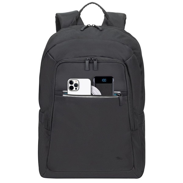 ნოუთბუქის ჩანთა Rivacase 7561 ECO, 16", Backpack, Black