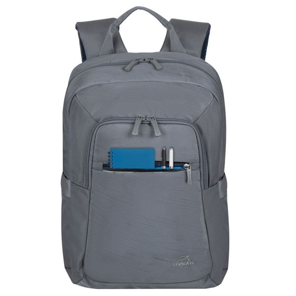 ნოუთბუქის ჩანთა Rivacase 7523 ECO, 14", Backpack, Grey