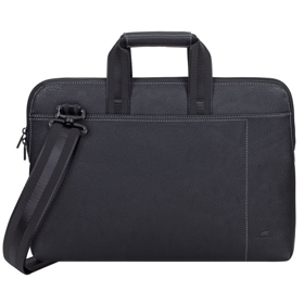 ნოუთბუქის ჩანთა Rivacase 8930 Slim, 15.6", Laptop Bag, Black