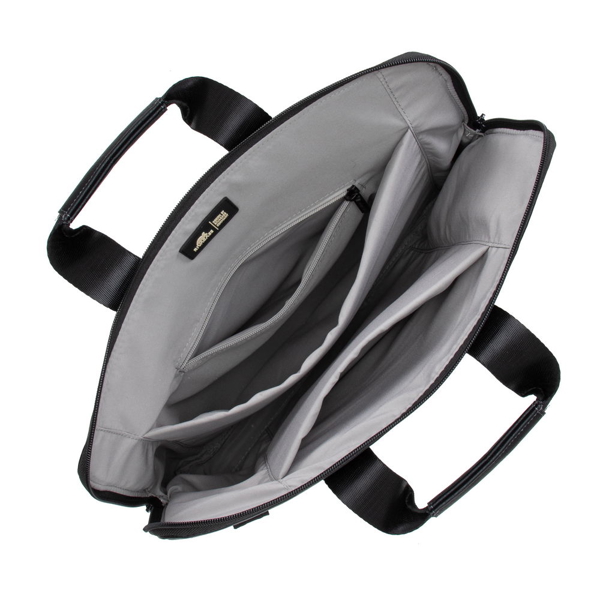 ნოუთბუქის ჩანთა Rivacase 8930 Slim, 15.6", Laptop Bag, Black