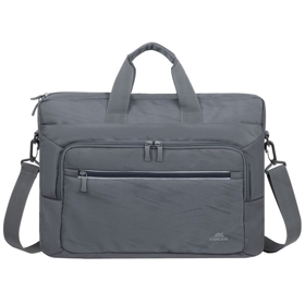 ნოუთბუქის ჩანთა Rivacase 7531 ECO, 16", Laptop Bag, Grey