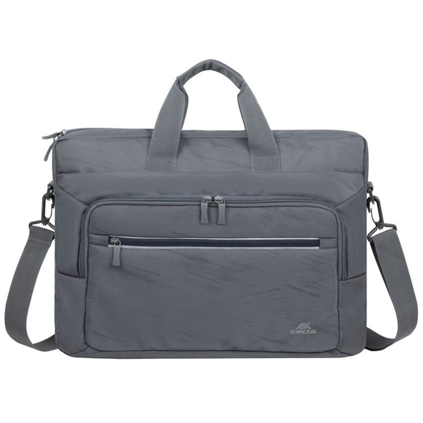 ნოუთბუქის ჩანთა Rivacase 7531 ECO, 16", Laptop Bag, Grey