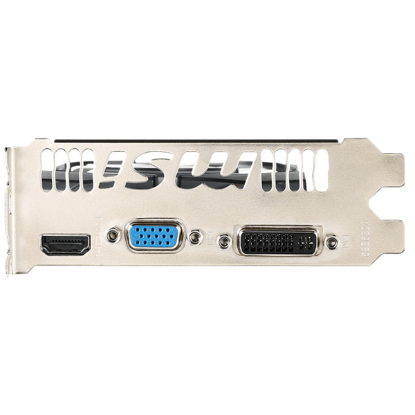 ვიდეო დაფა MSI 912-V809-2216 GeForce GT 730, 4GB, 128Bits, HDMI, VGA, DVI-D, Black/White