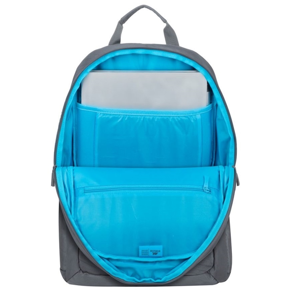 ნოუთბუქის ჩანთა Rivacase 7561 ECO, 16", Backpack, Grey