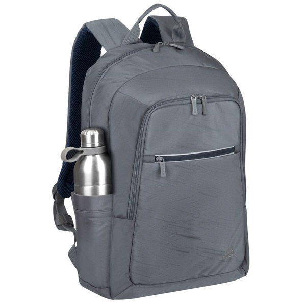 ნოუთბუქის ჩანთა Rivacase 7561 ECO, 16", Backpack, Grey