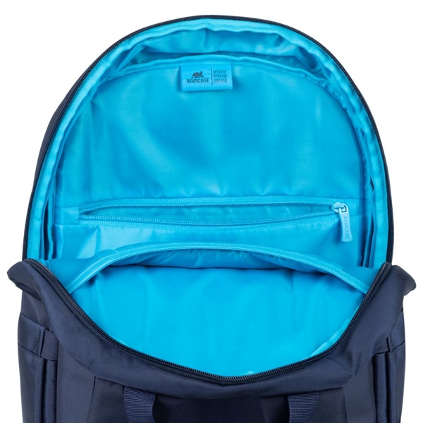 ნოუთბუქის ჩანთა Rivacase 7561 ECO, 16", Backpack, Blue
