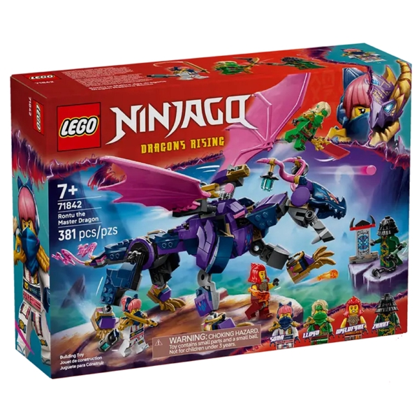 ასაწყობი კონსტრუქცია Lego 71842 Ninjago Rontu the Master Dragon, Prefabricated Construction