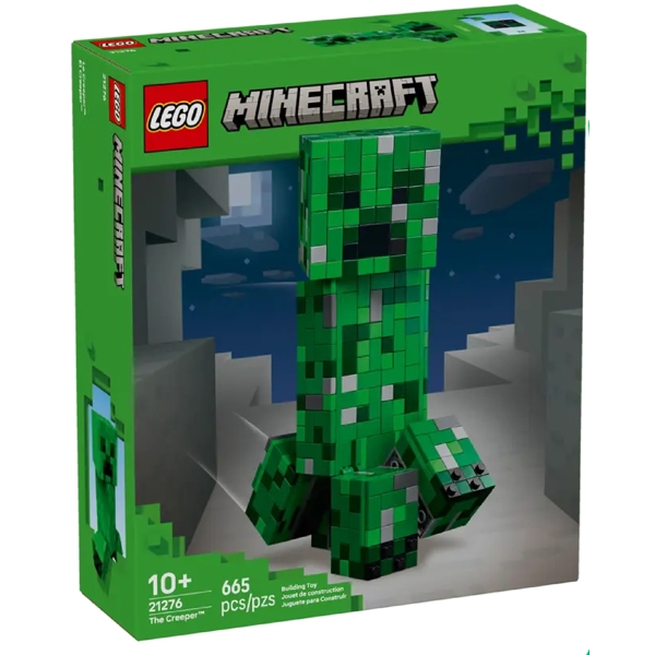 ასაწყობი კონსტრუქცია Lego 21276 Minecraft The Creeper, Prefabricated Construction