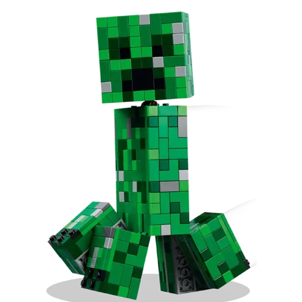 ასაწყობი კონსტრუქცია Lego 21276 Minecraft The Creeper, Prefabricated Construction