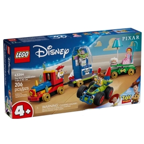 ასაწყობი კონსტრუქცია Lego 43264 Disney Pixar Toy Story Celebration Train & RC Car, Prefabricated Construction