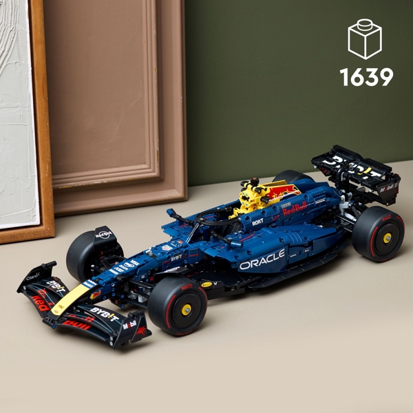 ასაწყობი კონსტრუქცია Lego 42206, Oracle Red Bull Racing RB20 F1 Car, Prefabricated Construction