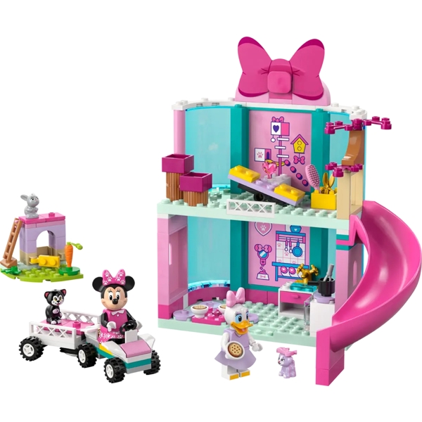 ასაწყობი კონსტრუქცია Lego 43274 Disney Classic Minnie's Pet Hotel, Prefabricated Construction
