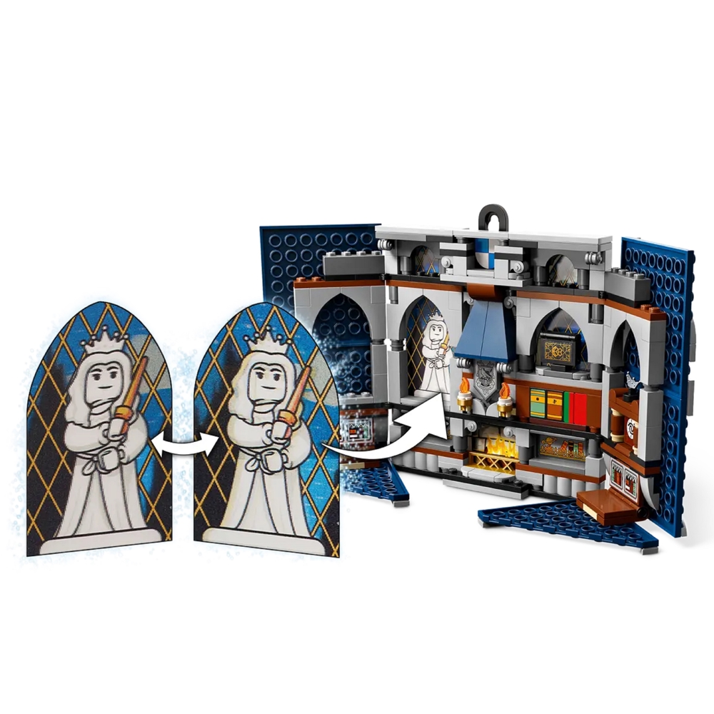 Prefabricated Construction Lego 76411 Harry Potter Ravenclaw House Banner