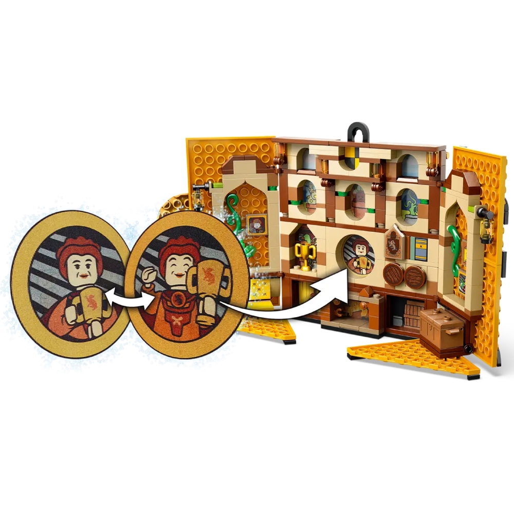 Prefabricated Construction Lego 76412 Harry Potter Hufflepuff House Banner