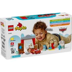 ასაწყობი კონსტრუქცია Lego 10456 DUPLO Disney Cars McQueen's Visit to Doc's Garage Set, Prefabricated Construction