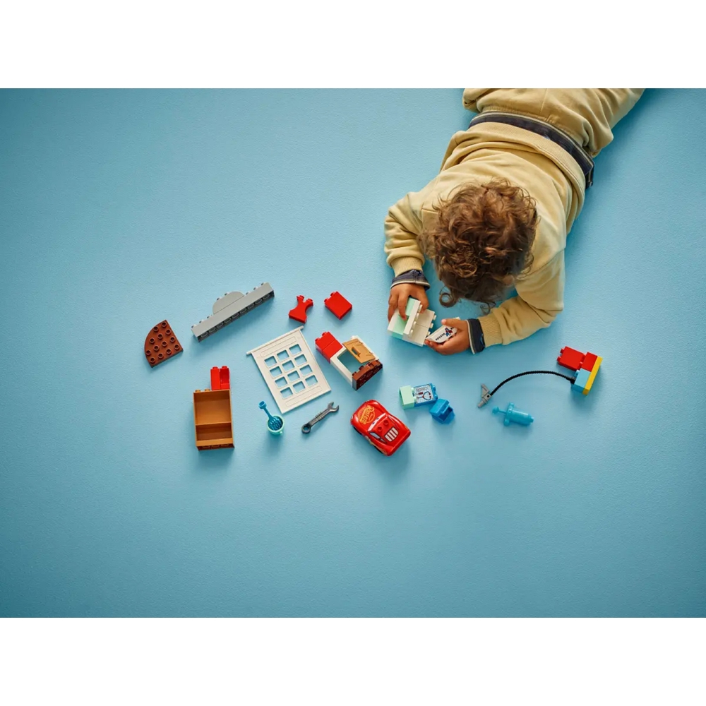 Prefabricated Construction Lego 10456 DUPLO Disney Cars McQueen's Visit to Doc's Garage Set