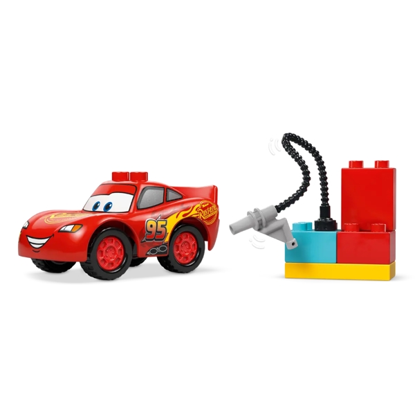 ასაწყობი კონსტრუქცია Lego 10456 DUPLO Disney Cars McQueen's Visit to Doc's Garage Set, Prefabricated Construction