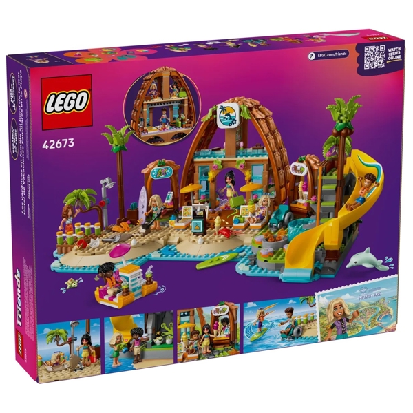 ასაწყობი კონსტრუქცია Lego 42673, Family Vacation Beach Resort, Prefabricated Construction