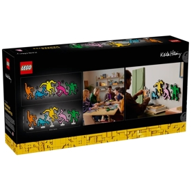 ასაწყობი კონსტრუქცია Lego 31216, Keith Haring – Dancing Figures, Prefabricated Construction