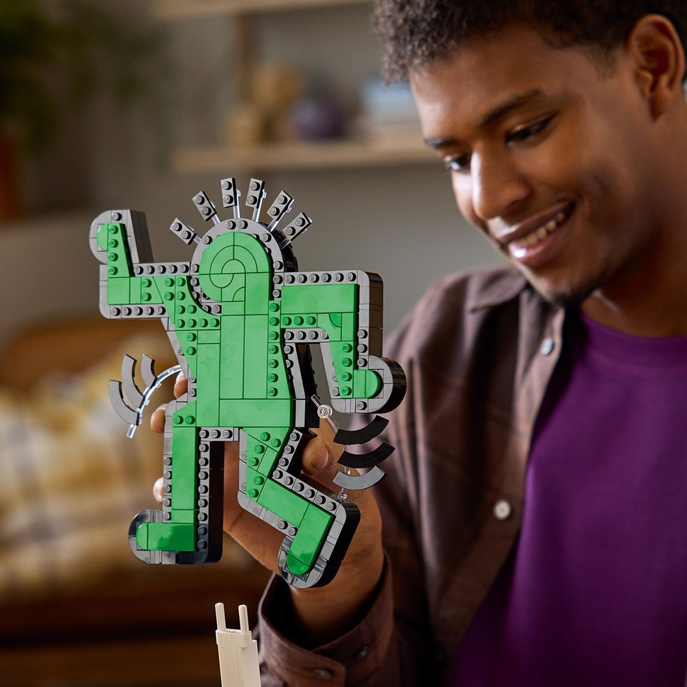 ასაწყობი კონსტრუქცია Lego 31216, Keith Haring – Dancing Figures, Prefabricated Construction