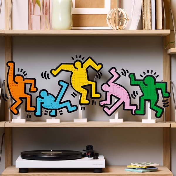 ასაწყობი კონსტრუქცია Lego 31216, Keith Haring – Dancing Figures, Prefabricated Construction