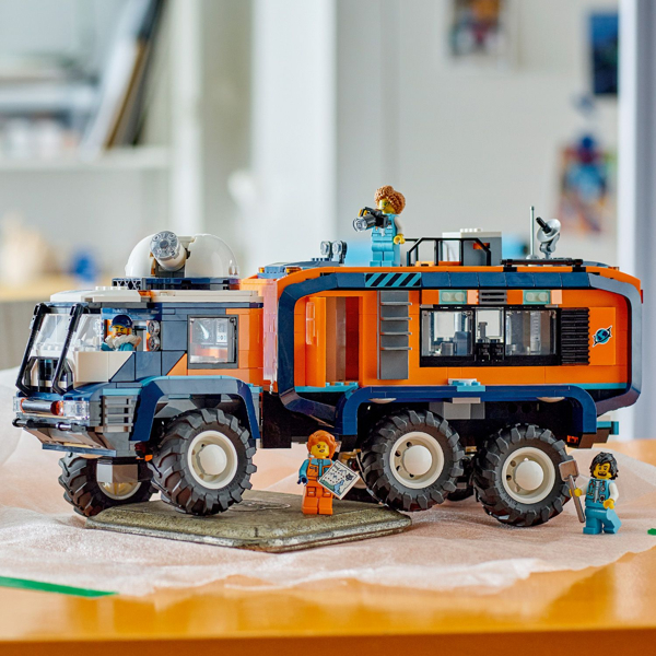 ასაწყობი კონსტრუქცია Lego 60471, Arctic Explorer Science Lab Truck, Prefabricated Construction