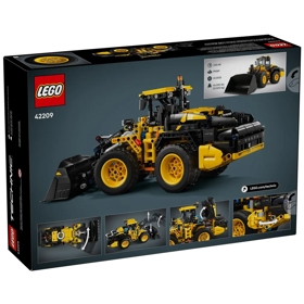 ასაწყობი კონსტრუქცია Lego 42209, Volvo L120 Electric Wheel Loader, Prefabricated Construction